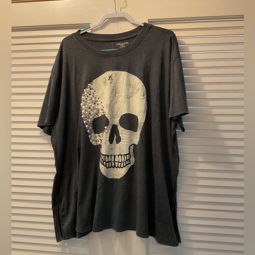 Maurices Charcoal Oversized T-Shirt